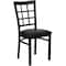 Flash Furniture Hercules Restaurant Chair, Black Back, 16-1/2 in W 20" L 36-1/2" H XU-DG6Q3BWIN-BLKV-GG - alternate 1