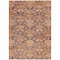 Homeroots 10' X 14' Terra Cotta And Charcoal Damask Washable Indoor Outdoor Area Rug 603394 - alternate 9