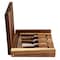 Megachef Acacia Wood 5 Piece Square Cheese Board with Knife Set 750122178M - alternate 6