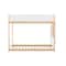Flash Furniture Dallas Bunk Bed Twin Over Twin, Convertible Solid Wood Bunk Bed Frame w/Ladder, White/Natural MG-0900-30-TTB-WHNAT-GG - alternate 8