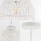 Jonathan Y Campana 10.25" 1-Light Bohemian Modern Woven Rope/Iron LED Pendant, White JYL6513A - alternate 9