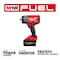Milwaukee Tool M18 FUEL 1/2" High Torque Impact Wrench w/ Friction Ring REDLITHIUM FORGE Kit 2967-21F - alternate 38