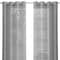 Homeroots Set of Two 84"  Silver Solid Modern Window Panels, 2PK 473383 - alternate 4
