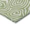 Homeroots 5' X 8' Artichoke Green And Ivory Abstract Washable Indoor Outdoor Area Rug 598939 - alternate 7