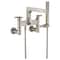 Brizo Kintsu: Two-Handle Tub Filler Trim Kit With Cross Handles T70307-NK - alternate 3