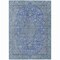 Homeroots 5' X 8' Blue And Gray Medallion Washable Indoor Outdoor Area Rug 616263 - alternate 8