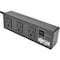 Tripp Lite Outlet Strip, Surge, USB, 3 5-15R, 5-15P, 10 ft., Black TLP310USBS - alternate 1