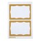 Sicurix Adhesive Badges, Gold Border, 600PK 67647 - alternate 4