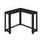 Homeroots 36" Espresso Wood Distressed Frame Console Table 489756 - alternate 1