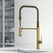 Vigo Sterling Single Handle Pull-Down Sprayer Kitchen Faucet in Matte Brushed Gold VG02037MG - alternate 7