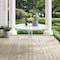 Crosley Griffith 39" Round Retro Outdoor Dining Table CO1012A-WH - alternate 6