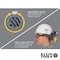 Klein Tools Hard Hat Cooling Fan, Gray/Orange 60523 - alternate 9