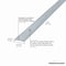 M-D Building Products 1-1/4 In. X 36 In. Polished Aluminum Seam Binder w/ Screw Nails 66019 - alternate 4