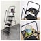 Wrightmaster 5-Step Steel Folding Step Ladder (10 ft. Reach) 500 lb. Load Capacity, Anti-Slip Pedals & Tool Tray ZE-P257603 - alternate 8