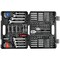 Performance Tool 155 pc. Mechanic's Tool Set, Ratchets Sockets Hex Keys Case W30502 - alternate 4