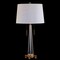 Jonathan Y Zoe 29.5" 2-Light Crystal LED Table Lamp, Clear/Brass Gold JYL2018A - alternate 12