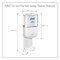 Purell ES6 Touch Free Hand Sanitizer Dispenser, 1,200 mL, 5.25 x 8.56 x 12.13, White 6420-01 - alternate 12