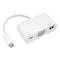 Sanoxy USB 3.1 Type C to VGA + USB 3.0 Type A + Type C Date and Charging Adapter SNX-CBL-LDR-UC206-8200 - alternate 1