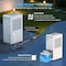 Edendirect 70 pt. 5,500 sq. ft. Energy Star Dehumidifier for Basement in White w/ Viewable Water Level Bucket ZRB0G8LD2G3K - alternate 6