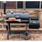 Oklahoma Joes Highland Offset Smoker, Charcoal, Porcelain, Black 15202031 - alternate 3