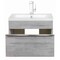 Cutler Trough Collection 24 in Wall Mount Modern Bathroom Vanity - Soho FV-TR-SOHO24 - alternate 5