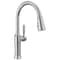 Delta Renaldi Single Handle Pull-Down Kitchen Faucet Lumicoat Arctic Stainless 9184-AR-PR-DST - alternate 1