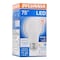 Sylvania LED Light Bulb, General Purpose, A19 Lamp, 75 W Equivalent, E26 Lamp Base, Frosted, White Light 79293 - alternate 1
