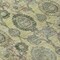 Homeroots 8' Artichoke Green And Gray Round Damask Washable Indoor Outdoor Area Rug 588132 - alternate 5