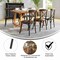 Flash Furniture Advantage X-Back Chair with Metal Bracing and Fruitwood Seat X-BACK-METAL-FW - alternate 4