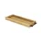 Homeroots Long Wood Tray with Metal Handles 401774 - alternate 6