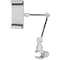 Barkan 7 - 12 inch Universal Multi - Position Tablet Mount 2 lbs White Firm Tablet Clamp T56 - alternate 1