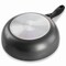 Oster Clairborne 9.5 Inch Non Stick Aluminum Wok with Lid in Granite Grey 82950.02 - alternate 7
