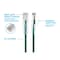 Monoprice Slim Cat6 Utp Network Cable, 0.5 ft.Green 14787 - alternate 3