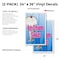 Signmission Ice Cream Sodas, Vinyl Decals Only 24 Inch x 36 Inch, Vinyl Decal, 2PK DSB-2436-2PACK-Ice Cream Sodas - alternate 2
