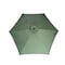 Living Accents 9 ft. Tiltable Hunter Green Market Umbrella YQ101BK-HGR - alternate 1