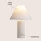 Jonathan Y Kelsey 22.50" Modern Minimalist Travertine Column LED Table Lamp, Beige JYL1152A - alternate 9