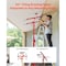 Vevor 16ft Drywall Lift 150 lbs Sheetrock Hoist Adjustable Arm Lockable Wheels Red LG-022 - alternate 6