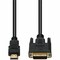 Add-On 6FT HDMI 1.3 MALE TO DVI-D DUAL LINK 24+1 PIN MALE BLACK CABLE MAX RESOL HDMI2DVID6F - alternate 1