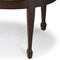 Homeroots 38" Brown and Dark Brown Wood Oval Coffee Table 389916 - alternate 6