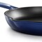 Megachef Round 10.25 Inch Enameled Cast Iron Skillet in Gradient Dark Blue 750124524M - alternate 6