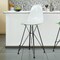 Leisuremod Cresco Acrylic Barstool - Modern ABS Plastic Counter Stool with Steel Legs & Footrest CRBL-30WG - alternate 6