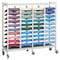 Omnimed Horizontal Open Chart Rack, 40 Binder Capacity 264440-BG - alternate 1