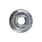Auveco Spin Lock Nut with Serrated 10-24 1/2in O.D., 100PK 14873 - alternate 2