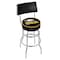 Holland Bar Stool Co 25" Chrome 2-Ring Michigan Tech Swivel Bar Stool, Back L7C425MITech - alternate 1