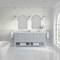 James Martin Vanities Breckenridge 72" Double Vanity, Serenity Blue, w/ 3 CM Siberian Silestone Top 330-V72-SRB-3SFR - alternate 9