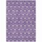 Homeroots 5' X 8' Purple And Ivory Geometric Washable Indoor Outdoor Area Rug 596058 - alternate 9