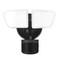 Globe Electric globe Security Flood Light, LED Lamp, Bright White, 2200 Lumens, 4000 K Color Temp, Black Fixture 17000204 - alternate 1