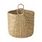 Homeroots Set of Three Brown Wicker Basket, 3PK 392168 - alternate 5