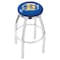 Holland Bar Stool Co 30" Chrome South Dakota State Swivel Bar Stool, Accent Ring L8C2C30SDakSt - alternate 1