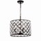 Jonathan Y Gabrielle 16" Crystal/Metal LED Pendant, Oil-Rubbed Bronze JYL9026A - alternate 1